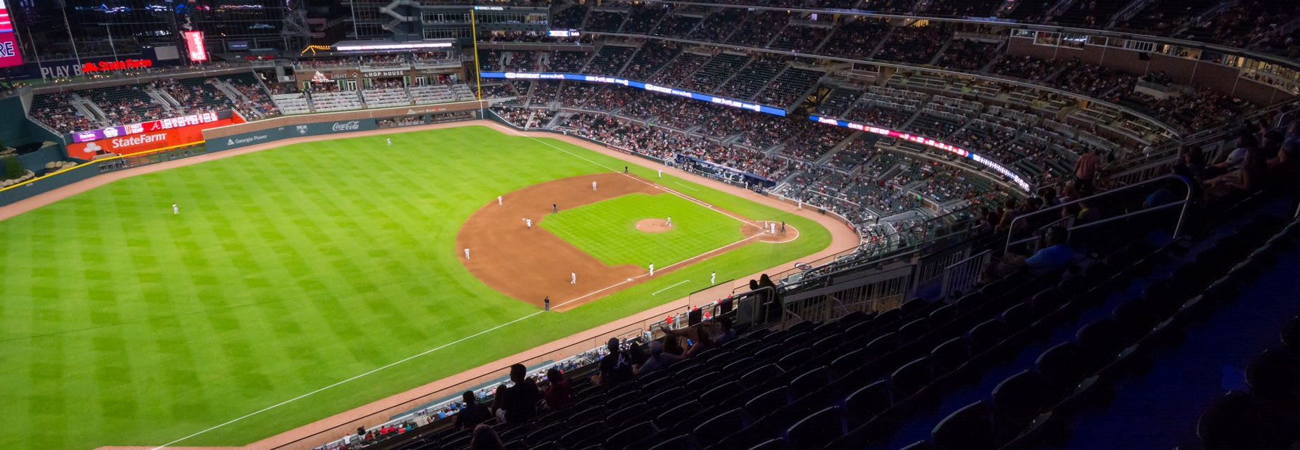 Seat view from Grandstand Corner