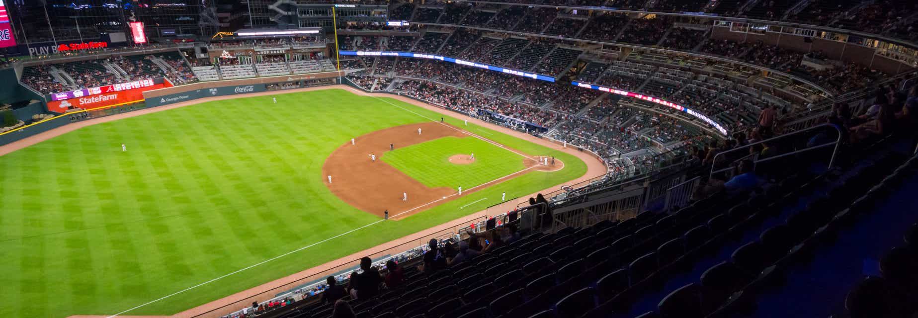 Seat view from Grandstand Corner