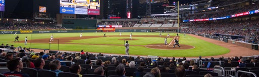 Seat view from Home Run Club