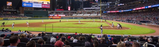 Seat view from Home Run Club