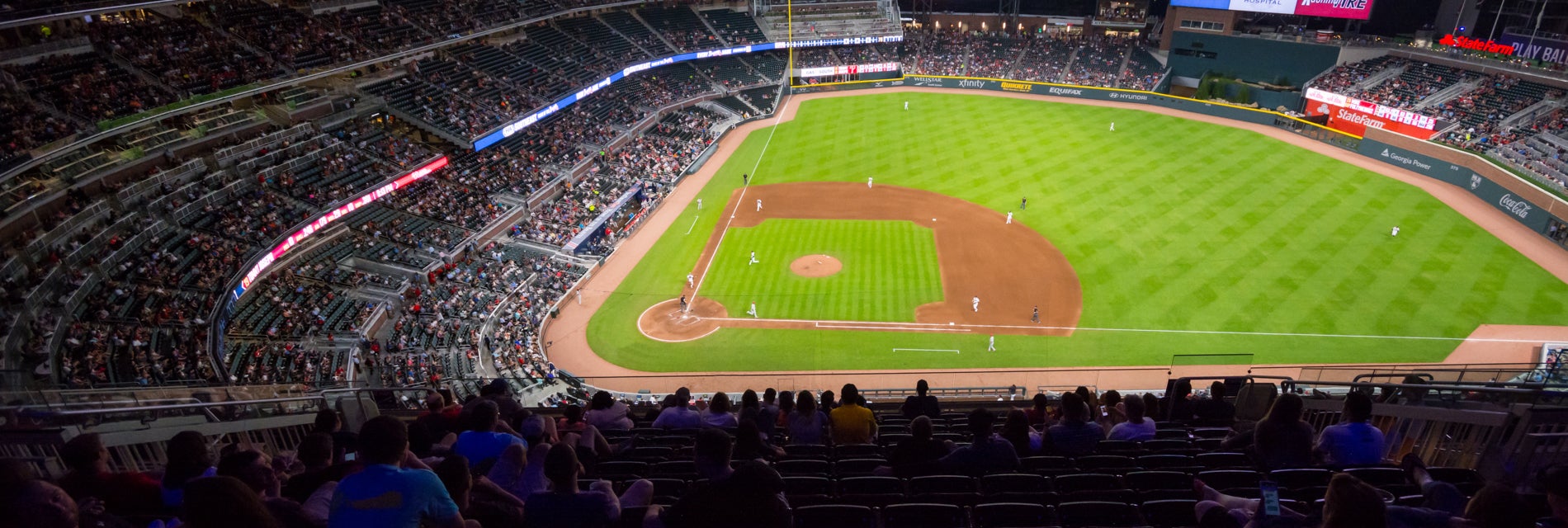 Seat view from General Admission
