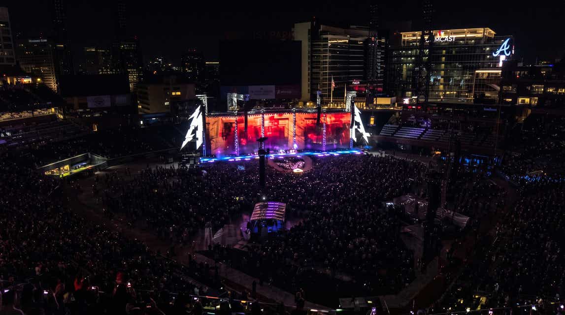 Seat view from Terrace Club