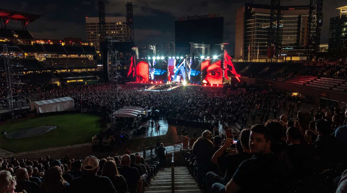 Seat view from Vista Infield