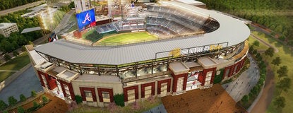 Seat view from Grandstand Corner