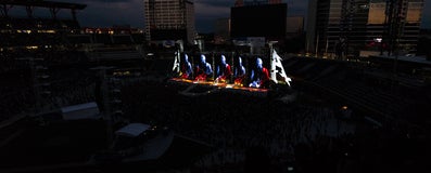 Seat view from Grandstand Infield