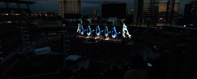 Seat view from Grandstand Infield