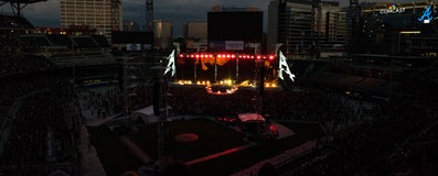 Seat view from Grandstand Infield