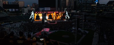 Seat view from Grandstand Infield
