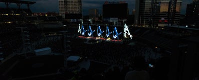 Seat view from Grandstand Infield