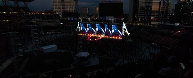 Seat view from Grandstand Infield