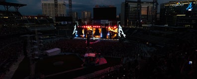 Seat view from Grandstand Infield