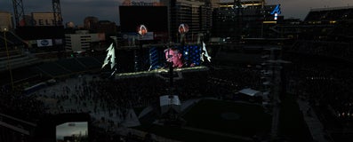 Seat view from Grandstand Infield