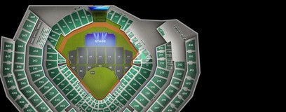 Seat view from Diamond Corner