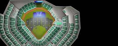 Seat view from Diamond Corner