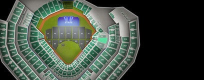 Seat view from Diamond Corner