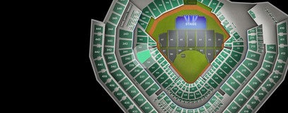 Seat view from Diamond Corner