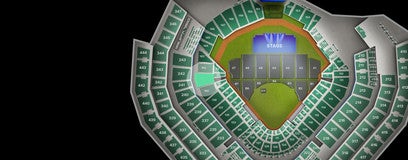 Seat view from Diamond Corner