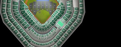 Seat view from Terrace Infield