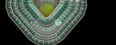 Seat view from Terrace Club