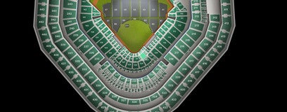 Seat view from Chairman Suite