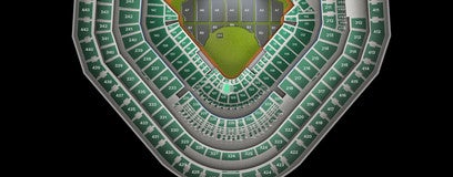 Seat view from Chairman Suite