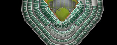 Seat view from Chairman Suite