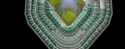 Seat view from Chairman Suite