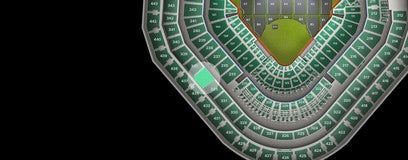 Seat view from Vista Reserved