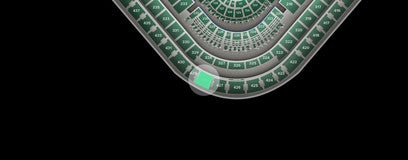 Seat view from Grandstand Infield