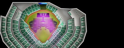 Seat view from Diamond Corner