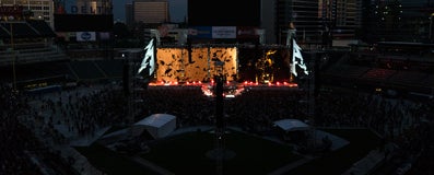 Seat view from Grandstand Infield