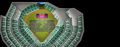 Seat view from Diamond Corner