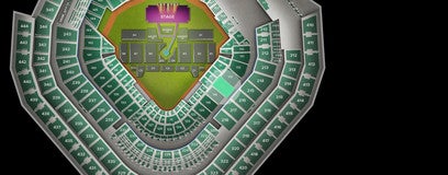 Seat view from Diamond Reserved