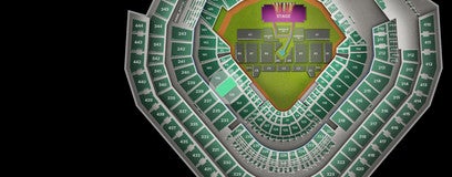 Seat view from Diamond Reserved