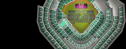 Seat view from Diamond Reserved