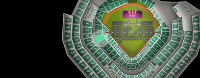 Seat view from Diamond Corner