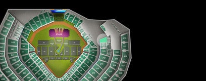 Seat view from Terrace Corner