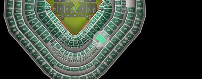 Seat view from Terrace Infield