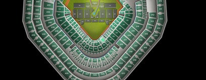 Seat view from Chairman Suite