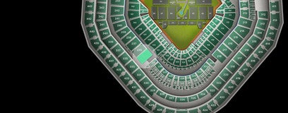 Seat view from Terrace Infield