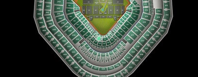 Seat view from Chairman Suite