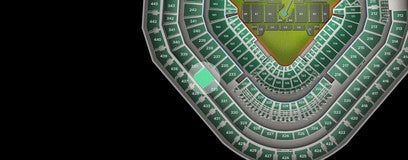 Seat view from Vista Reserved