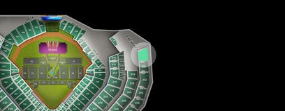 Seat view from Grandstand Corner