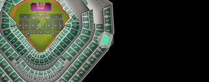 Seat view from Grandstand Corner