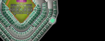 Seat view from Grandstand Corner