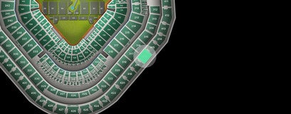 Seat view from Grandstand Corner