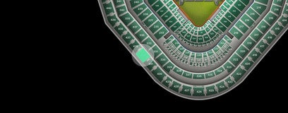 Seat view from Grandstand Infield