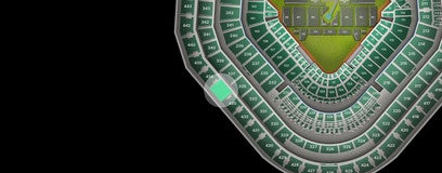 Seat view from Grandstand Corner