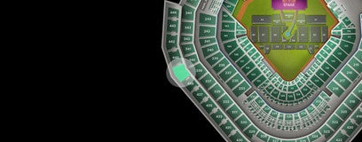 Seat view from Grandstand Corner