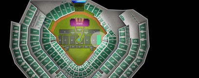 Seat view from Floor